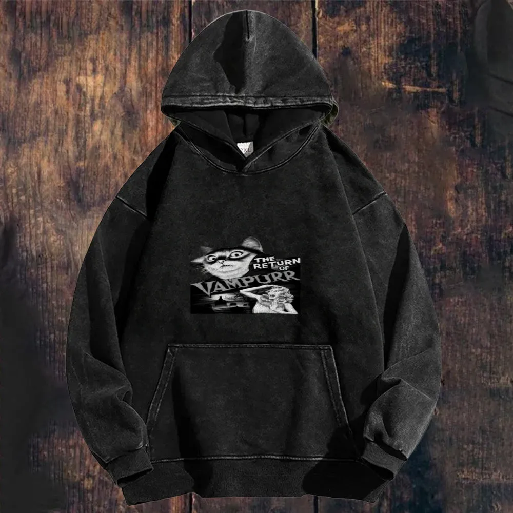 Mens The Return Of Vampurr Hoodies