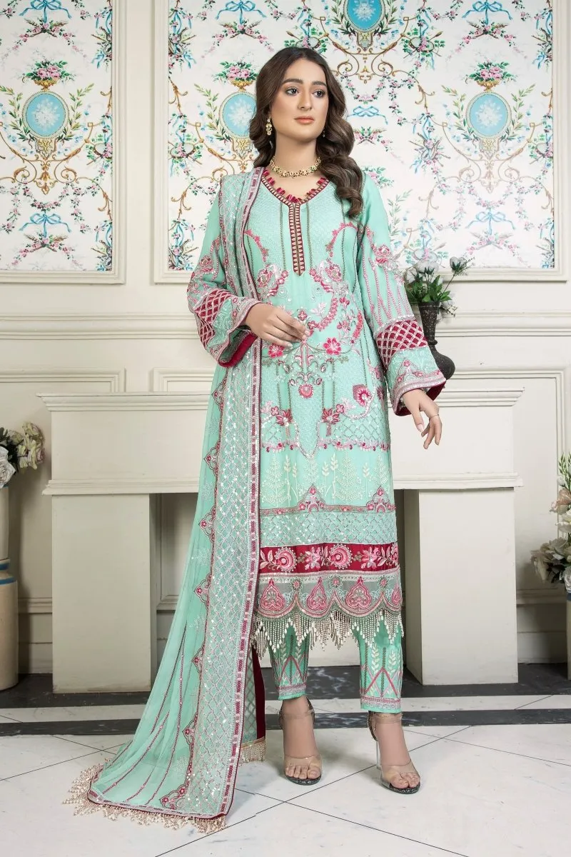 Mihrimah Chiffon Formal Suit MIH33