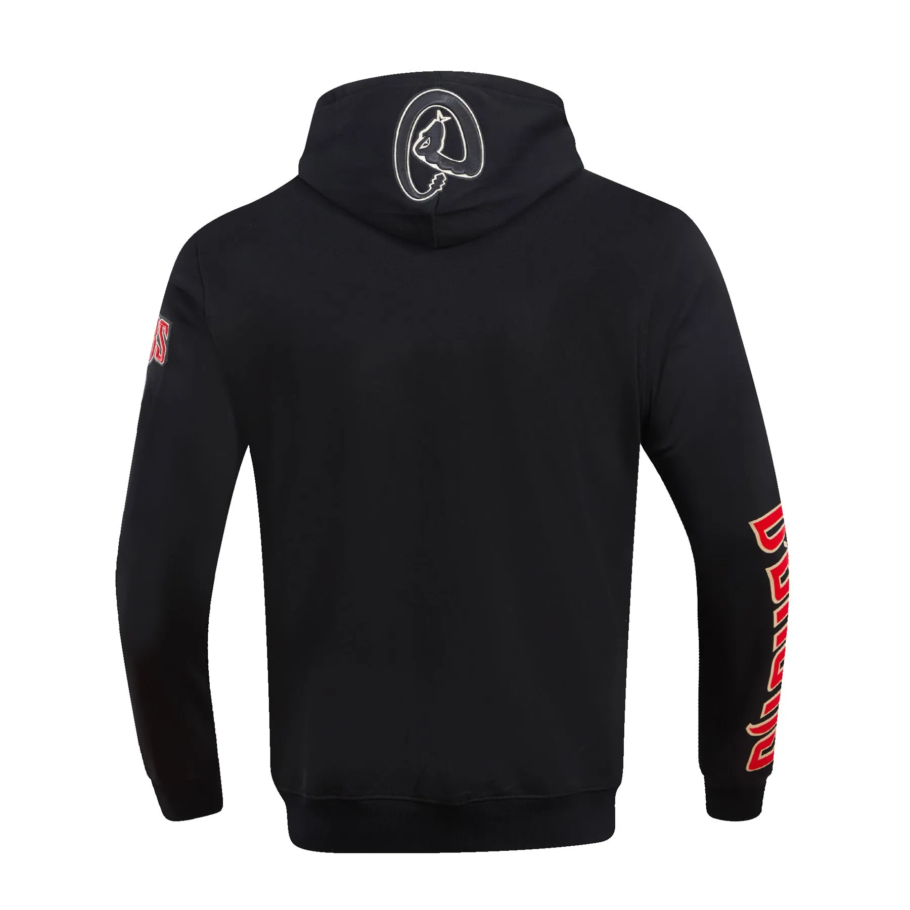 MLB ARIZONA DIAMONDBACKS CLASSIC MEN'S PO HOODIE (BLACK)