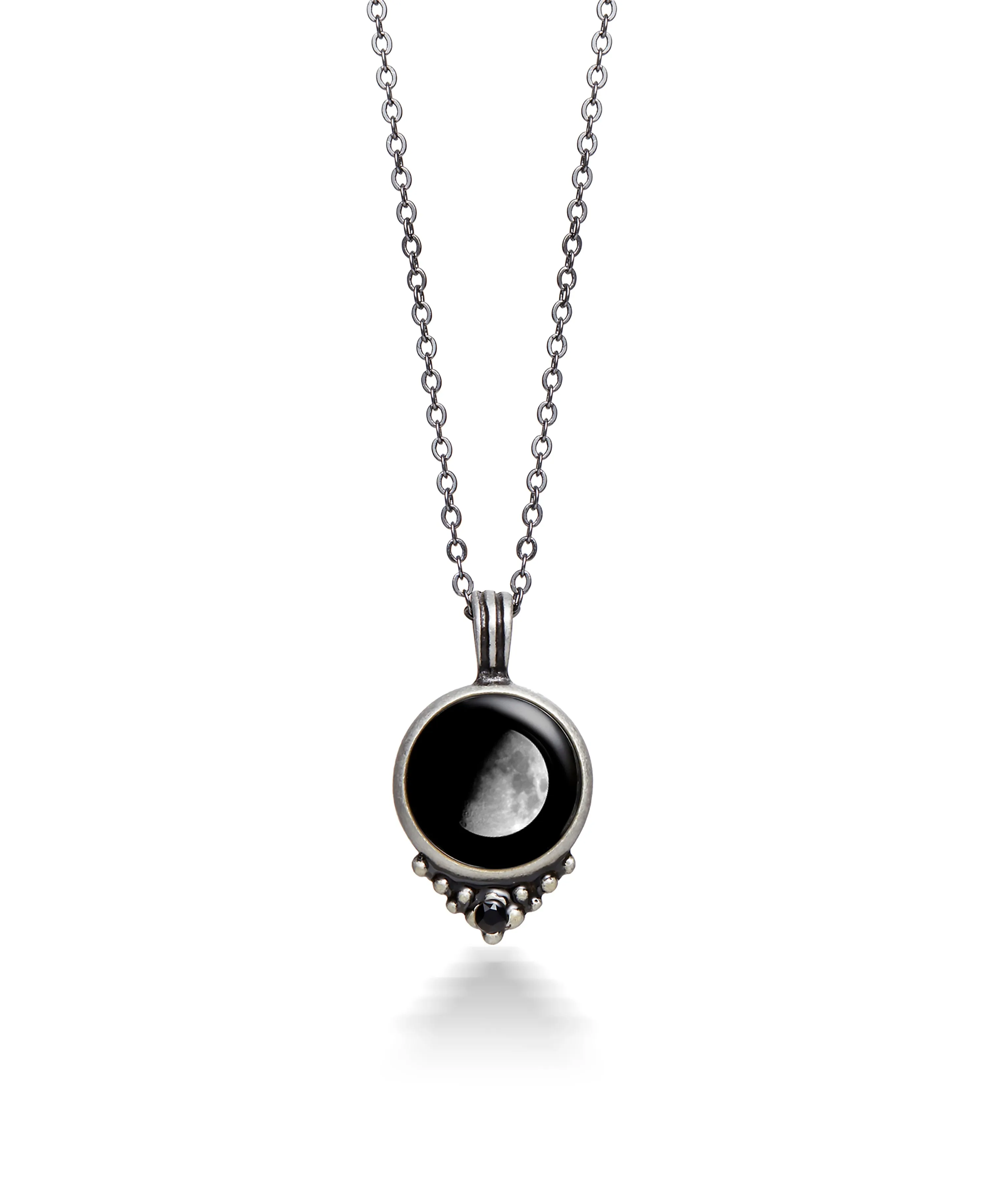 Moonglow Classic Pewter Necklace