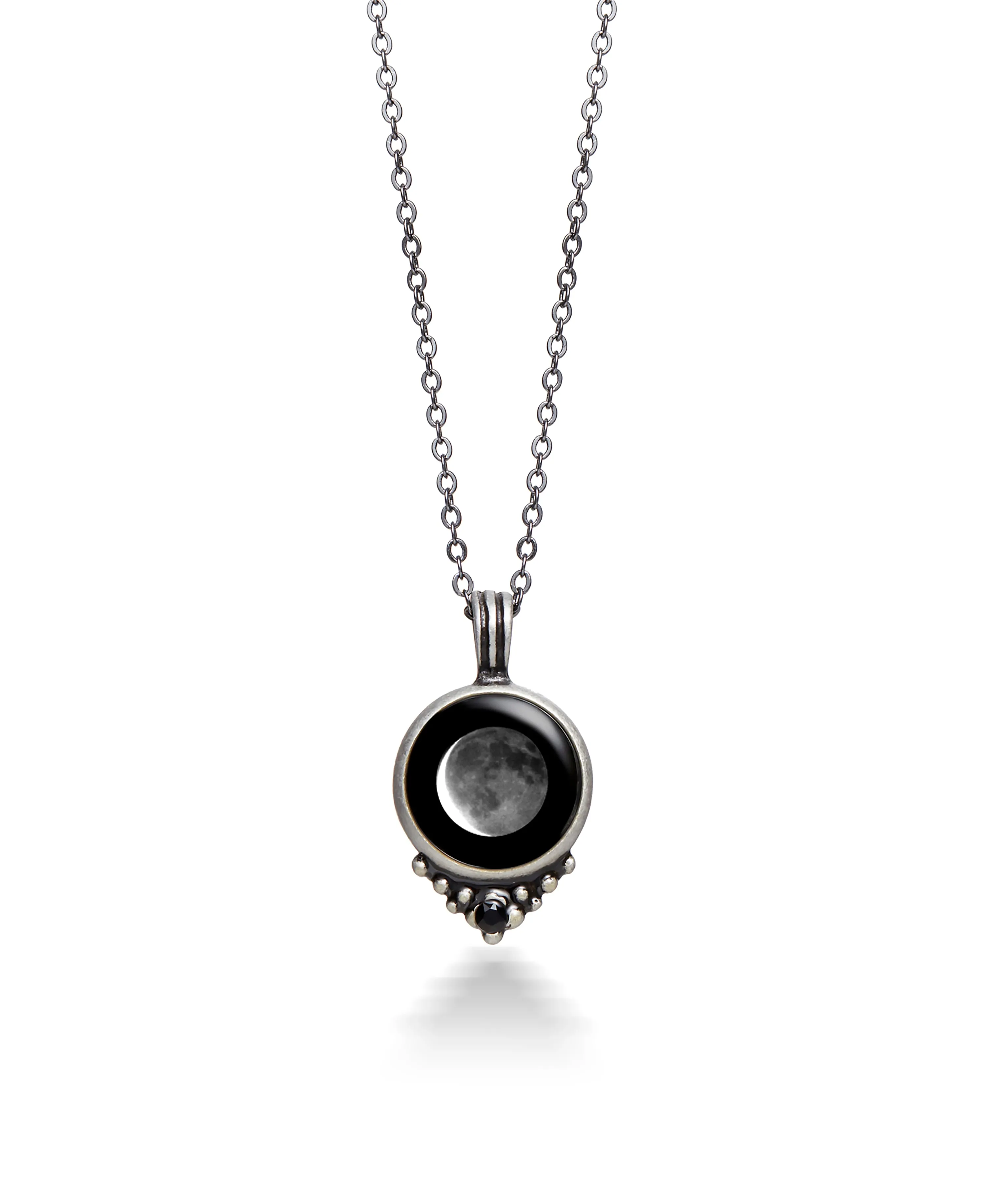 Moonglow Classic Pewter Necklace