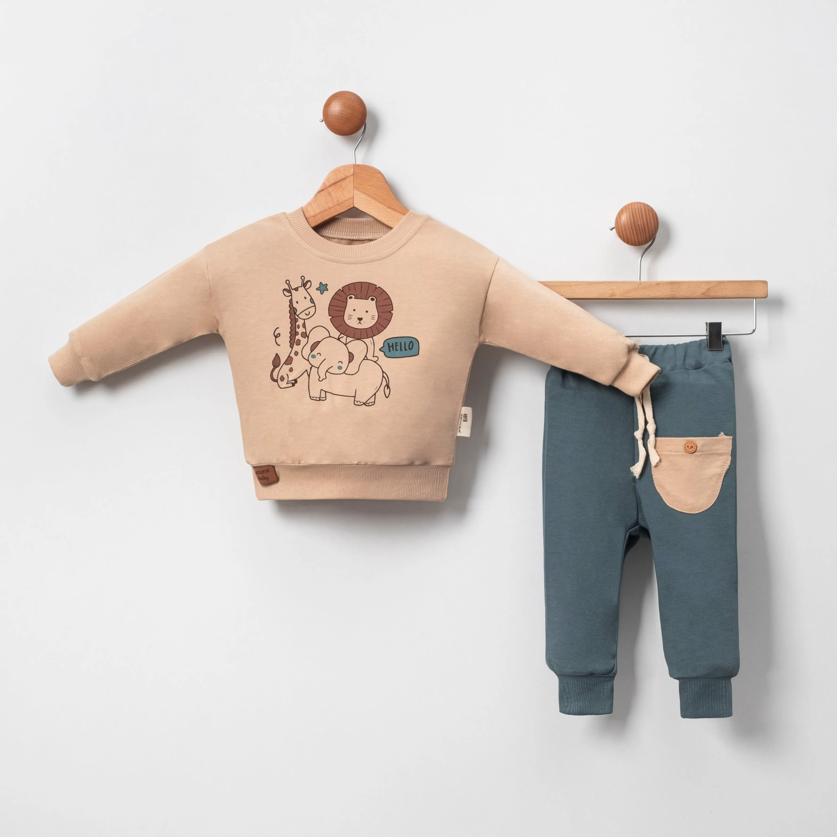 Natural Baby Boys Casual Set