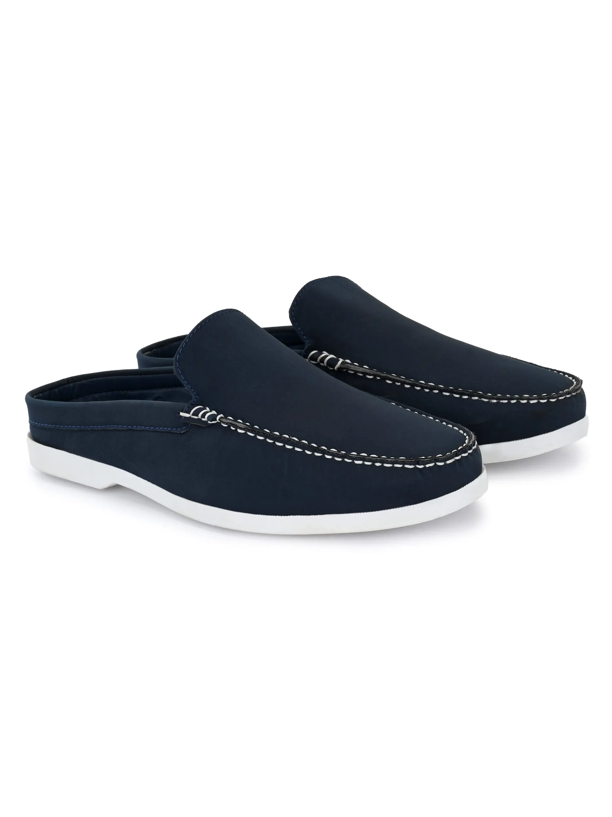 Nomad Blue Casual Mules