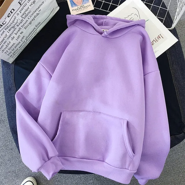 oversized Sweatshirts Women Pink Women's Gown With A Hood Hoodies Ladies Long Sleeve Casual Hooded Pullover Clothes Sweatshirt