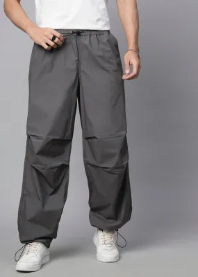 Parachute Pants For Men - Grey