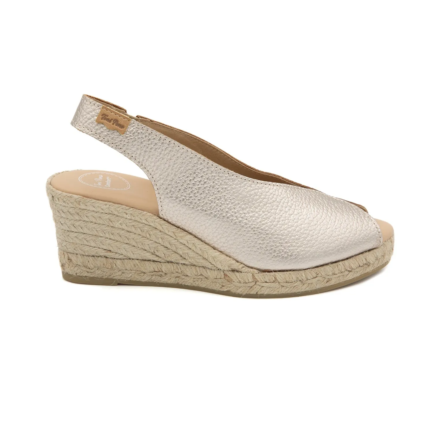 Plain Leather Wedges For Women - Boira