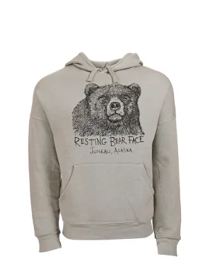 Resting Bear Face Hoodie - Unisex