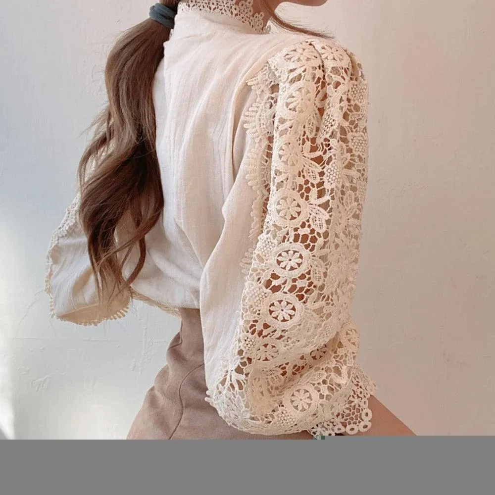 Sale Luxury Lace Blouse