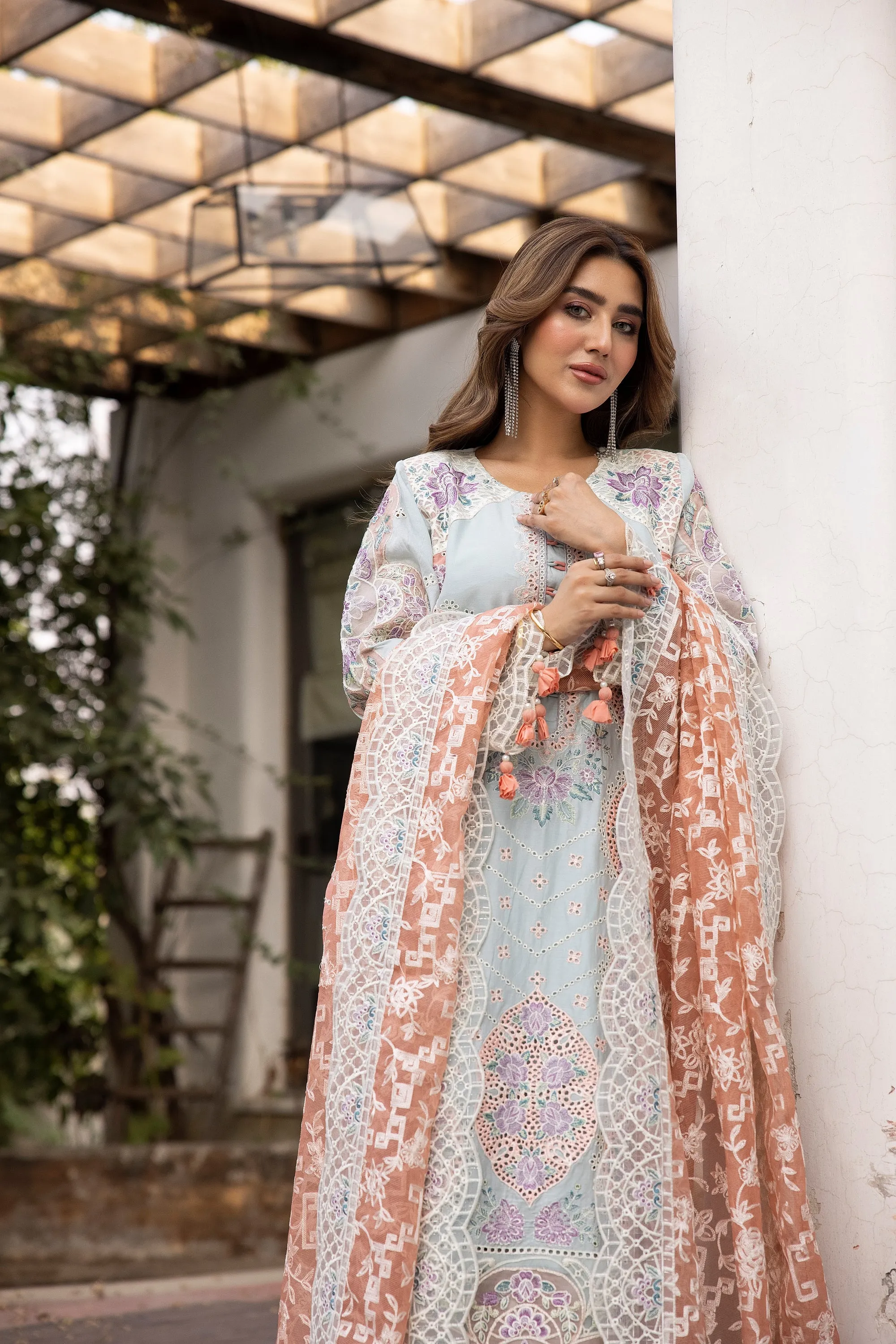 Simrans Ivana Luxury Lawn Chikankari Pakistani Suit SIM185