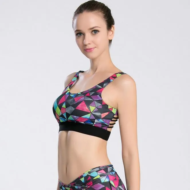 Strappy Multifunctional Sports Bra for Women