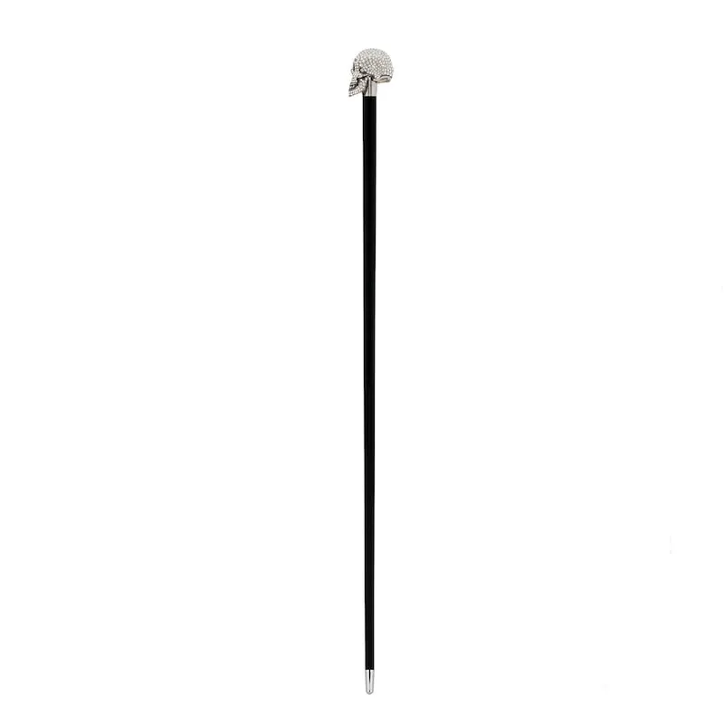 SWAROVSKI CRYSTAL LUXURY SKULL WALKING STICKS