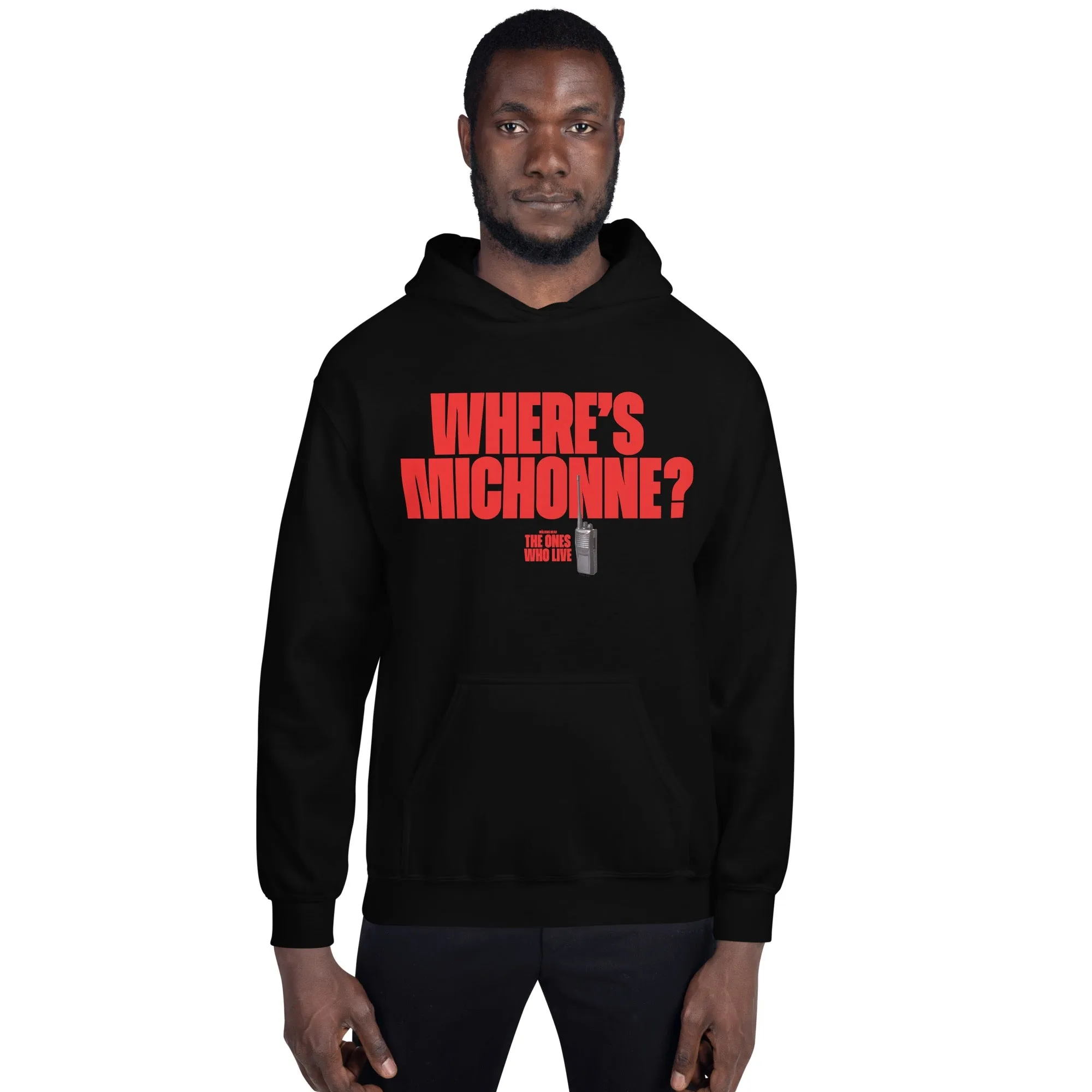 The Walking Dead: The Ones Who Live Where's Michonne? Walkie Adult Hoodie