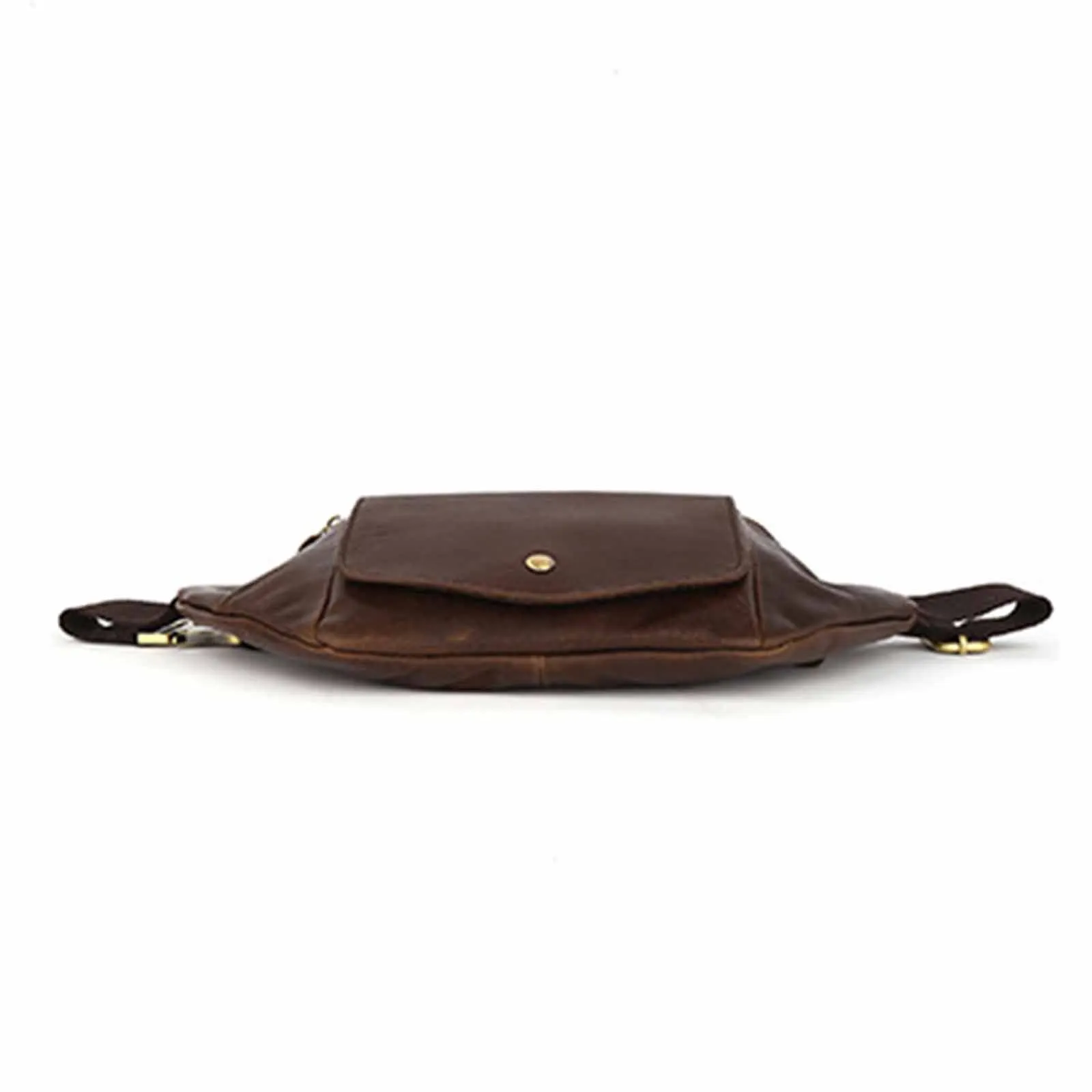 Vintage Leather Belt Bag For Women