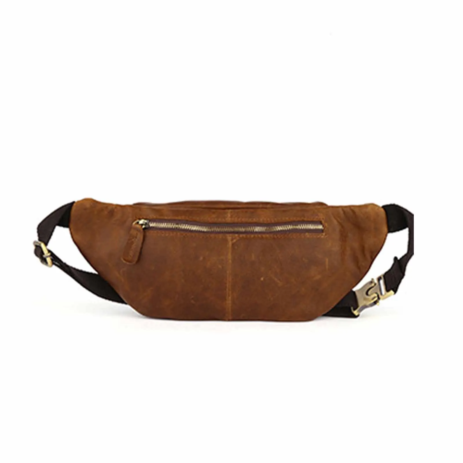 Vintage Leather Belt Bag For Women