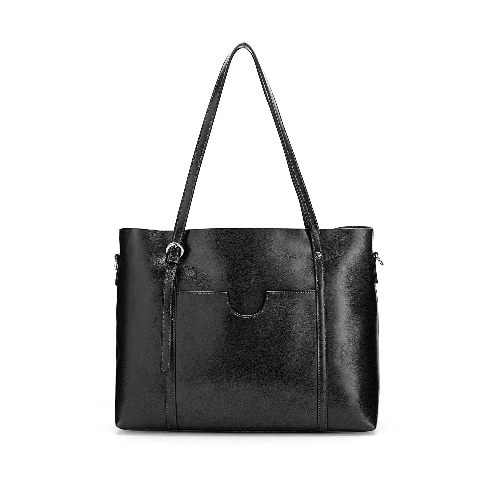 Women Genuine Leather Daily Work Tote