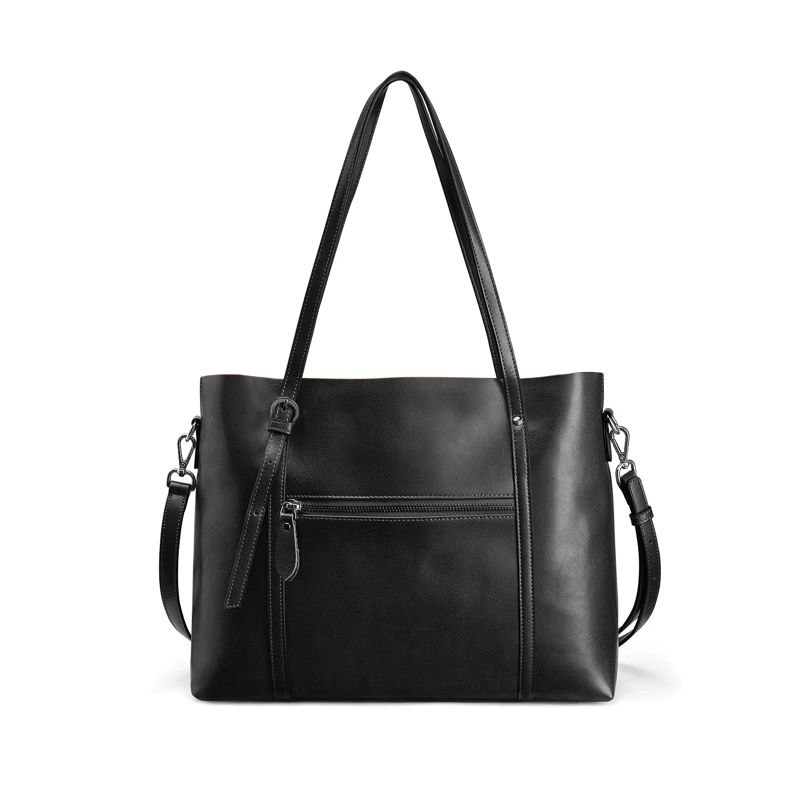 Women Genuine Leather Daily Work Tote